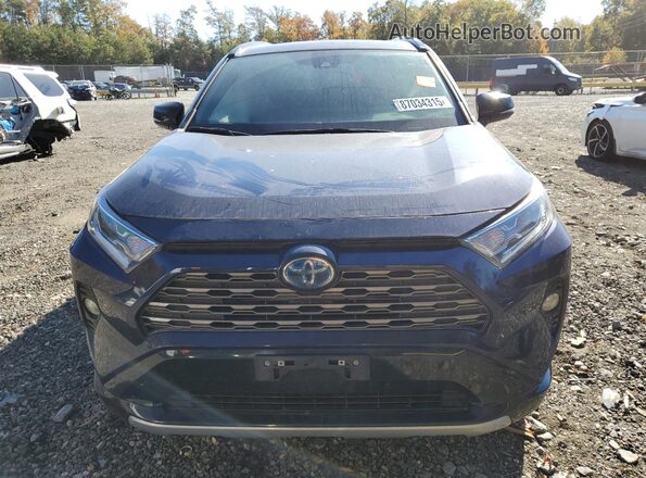 2T3E6RFV7MW020730 2021 TOYOTA RAV4 Blue წინა ხედი