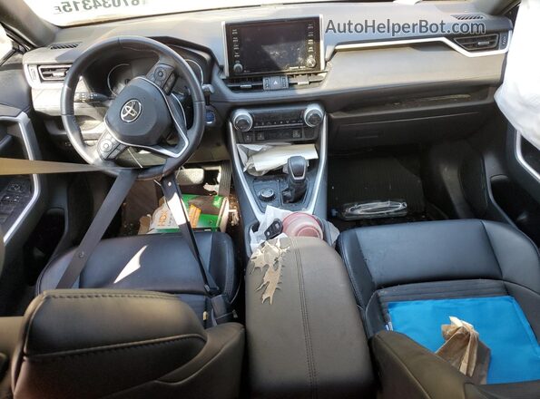 2T3E6RFV7MW020730 2021 TOYOTA RAV4 Blue წინა პანელის ხედი