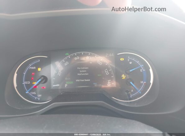 2T3EWRFV1LW081473 2020 TOYOTA RAV4 HYBRID Белый Вид задних сидений