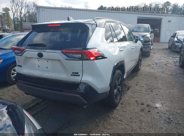 2T3EWRFV1LW081473 2020 TOYOTA RAV4 HYBRID Белый Задняя правая четверть