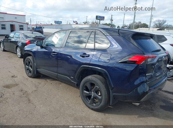 2T3EWRFV2LW098315 2020 TOYOTA RAV4 HYBRID Синий Задняя левая четверть