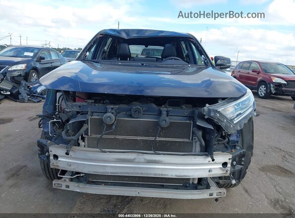 2T3EWRFV2LW098315 2020 TOYOTA RAV4 HYBRID Синий Вид щитка приборов