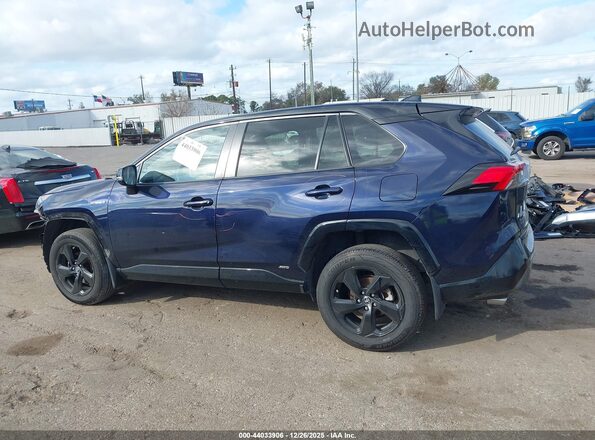2T3EWRFV2LW098315 2020 TOYOTA RAV4 HYBRID Синий Панорамный вид салона 360°