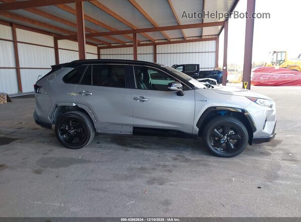 2T3EWRFV6LW067102 2020 TOYOTA RAV4 HYBRID Silver Widok wnętrza 360 stopni