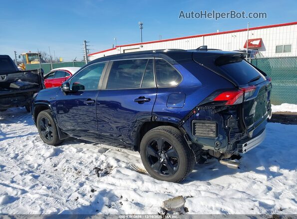 2T3EWRFV7LW060353 2020 TOYOTA RAV4 HYBRID Dark Blue Задняя левая четверть