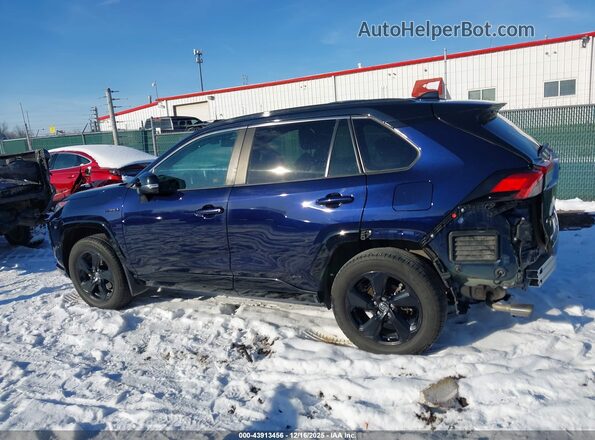 2T3EWRFV7LW060353 2020 TOYOTA RAV4 HYBRID Dark Blue Панорамный вид салона 360°