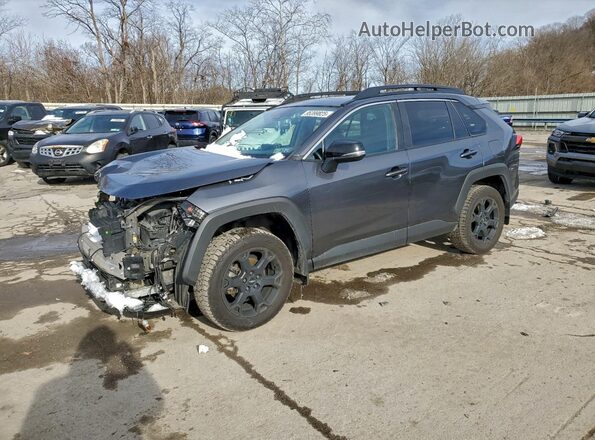 2T3J1RFV1LC074229 2020 TOYOTA RAV4 Gray Przód lewy