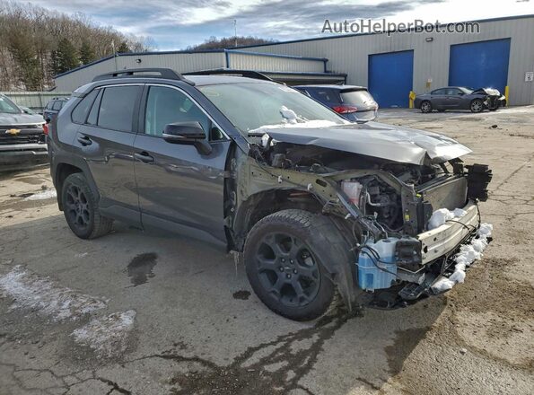 2T3J1RFV1LC074229 2020 TOYOTA RAV4 Gray Przód prawy
