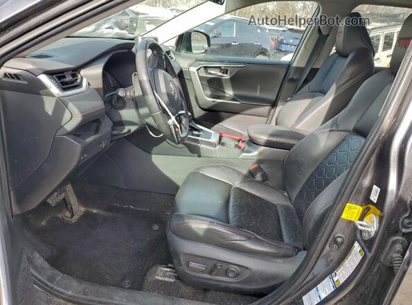 2T3J1RFV1LC074229 2020 TOYOTA RAV4 Gray Widok wnętrza z przodu