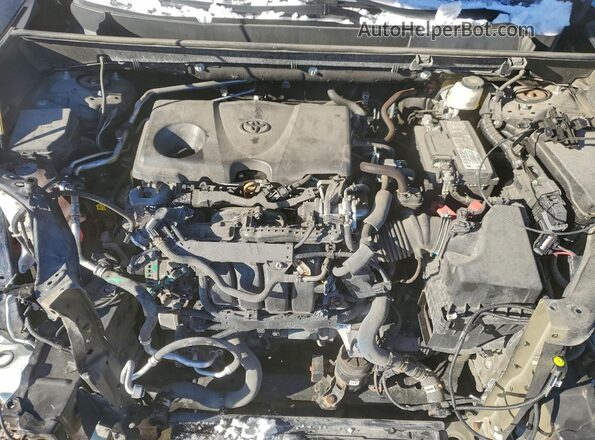 2T3J1RFV7LC068113 2020 TOYOTA RAV4 Black ძრავის განყოფილების ხედი