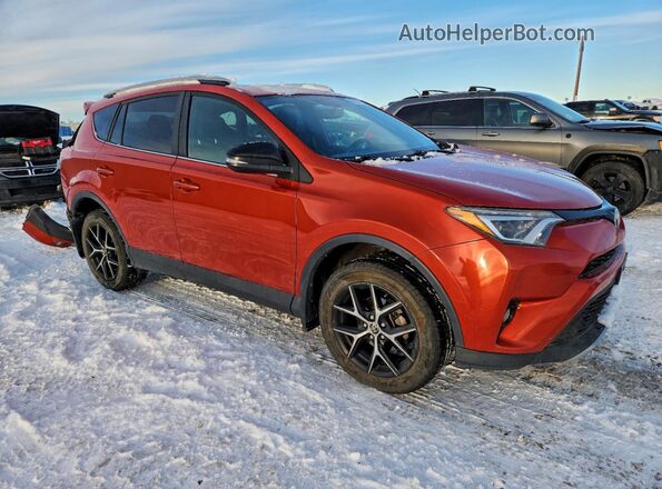 2T3JFREV7GW448236 2016 TOYOTA RAV4 Оранжевый Передняя правая четверть