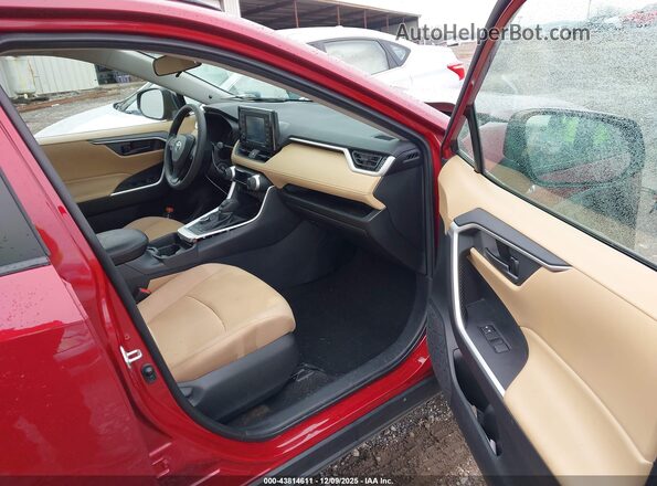 2T3LWRFV0LW093296 2020 TOYOTA LE Темно-бордовый Вид салона спереди