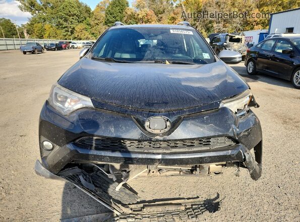 2T3NFREV8HW362453 2017 TOYOTA RAV4 Черный Вид спереди
