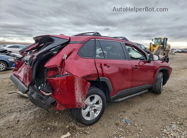 2T3P1RFV7MW195910 2021 TOYOTA RAV4 Burgundy Tył prawy