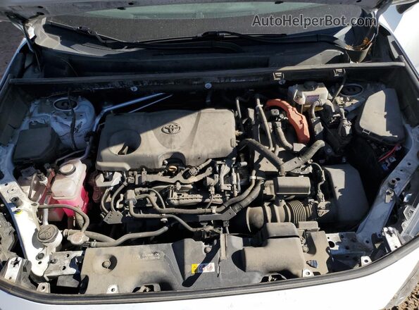 2T3RWRFV1LW050080 2020 TOYOTA RAV4 White Vista del compartimento del motor