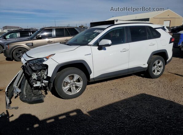 2T3RWRFV1LW050080 2020 TOYOTA RAV4 White Vista tres cuartos delantera izquierda