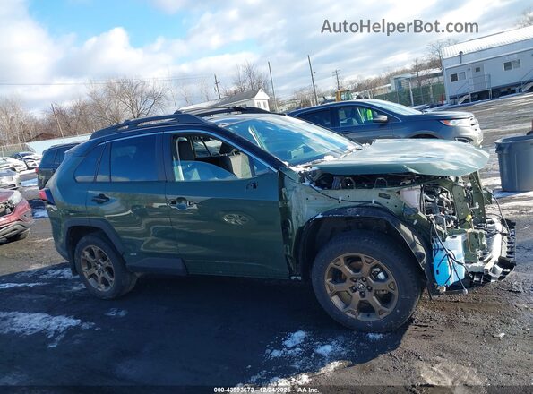 2T3UWRFV1SW286544 2025 TOYOTA RAV4 HYBRID Green უკანა სალონის ხედი