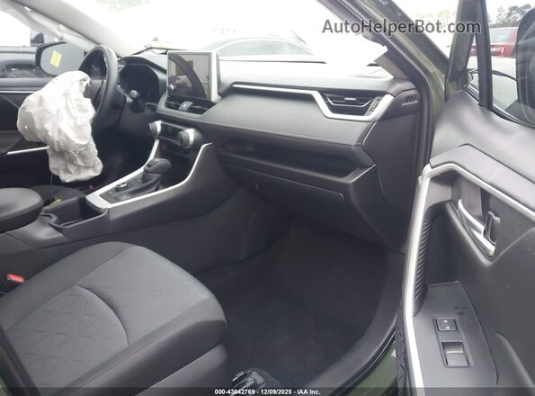 2T3UWRFV2SW286052 2025 TOYOTA RAV4 HYBRID Green წინა სალონის ხედი