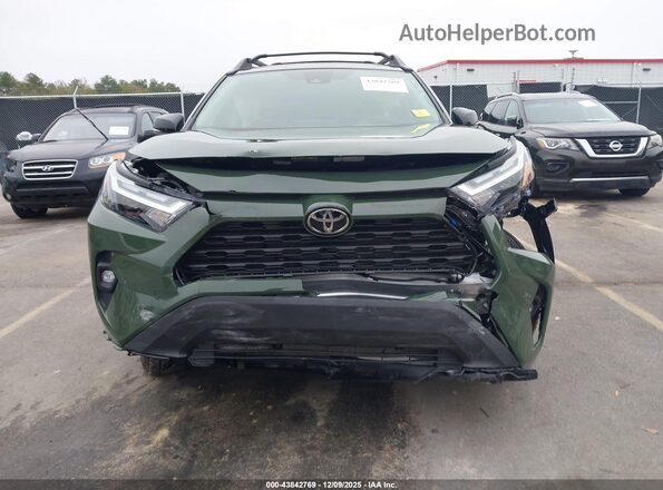 2T3UWRFV2SW286052 2025 TOYOTA RAV4 HYBRID Green ხელსაწყოთა პანელის ხედი