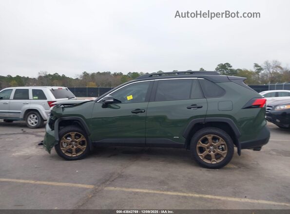 2T3UWRFV2SW286052 2025 TOYOTA RAV4 HYBRID Green სალონის 360-გრადუსიანი ხედი