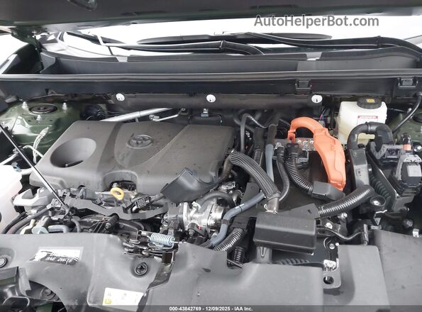 2T3UWRFV2SW286052 2025 TOYOTA RAV4 HYBRID Green უკანა ხედი