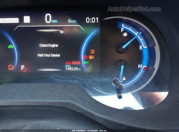 2T3UWRFV4PW166373 2023 TOYOTA RAV4 HYBRID White Widok tylnych siedzeń