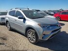 2018 Toyota Rav4 Limited Silver vin: 2T3YFREV9JW457655