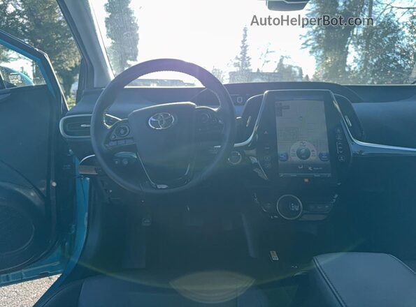 JTDKAMFP6M3171423 2021 TOYOTA LE Blue Vista de los asientos traseros