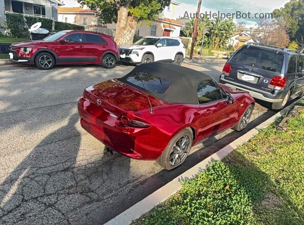 JM1NDAD73J0200475 2018 MAZDA MX-5 Red Widok z przodu