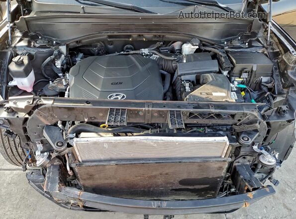 KM8R5DGEXPU566733 2023 HYUNDAI PALISADE Черный Вид наклейки с VIN-кодом