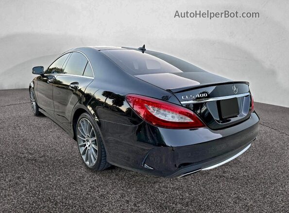 WDDLJ6FB7GA181601 2016 MERCEDES-BENZ CLS-CLASS Black Tył prawy