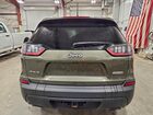 2019 Jeep Cherokee Latitude Plus Зеленый vin: 1C4PJMLNXKD237357