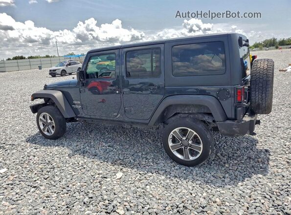 1C4BJWDG4HL678163 2017 JEEP WRANGLER Gray Rear right