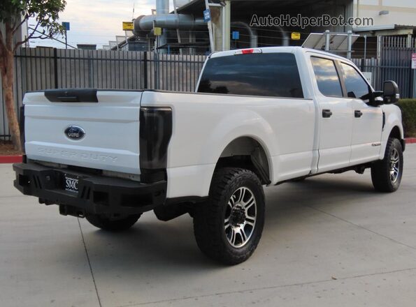 1FT8W3BT3JEB12807 2018 FORD F350 White Przód prawy