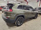 2019 Jeep Cherokee Latitude Plus Зеленый vin: 1C4PJMLNXKD237357