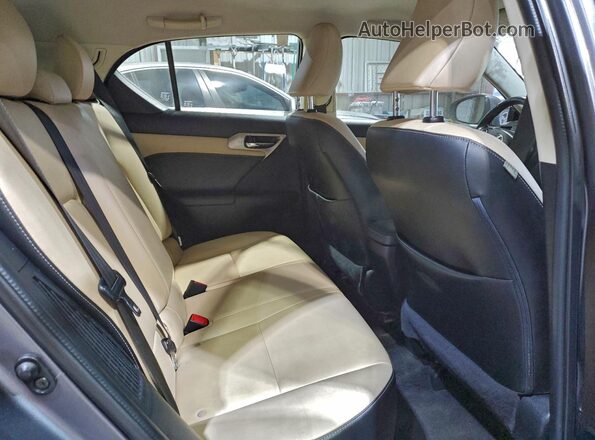 JTHKD5BH5G2270898 2016 LEXUS CT Серый Вид задней части салона