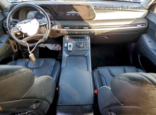 KM8R5DGEXPU566733 2023 HYUNDAI PALISADE Черный Вид щитка приборов