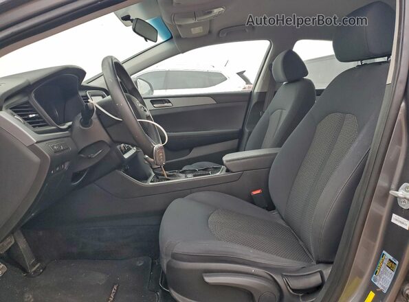 5NPE24AF3JH714171 2018 HYUNDAI SONATA Серый Вид панели приборов
