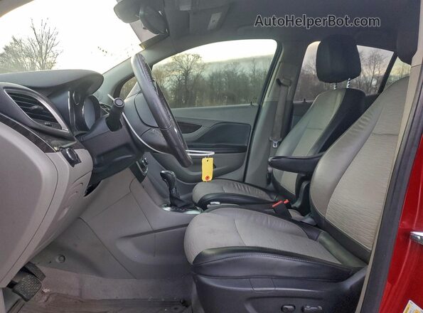 KL4CJASB2GB610909 2016 BUICK ENCORE Красный Вид панели приборов