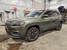 2019 Jeep Cherokee Latitude Plus Зеленый vin: 1C4PJMLNXKD237357