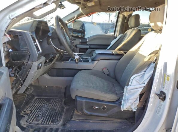 1FT7W2BT0HEE58765 2017 FORD F250 Белый Вид панели приборов