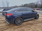 2021 Mercedes-benz Gle Coupe Amg 53 4matic Синий vin: 4JGFD6BB1MA391638