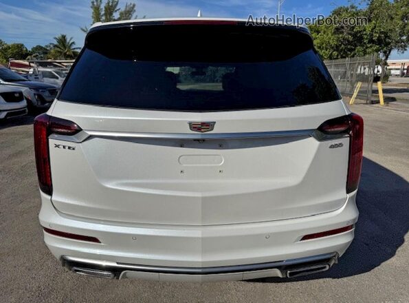 1GYKPCRSXMZ230618 2021 CADILLAC OTHER White Front interior view