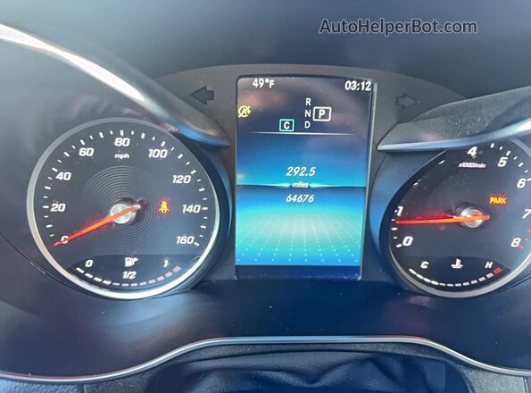 W1N0G8DB5MV266377 2021 MERCEDES-BENZ GLC-CLASS Черный Вид щитка приборов