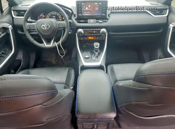 4T3E6RFV7MU039729 2021 TOYOTA RAV4 Белый Вид щитка приборов