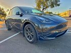 2025 Tesla Model Y Серый vin: 7SAYGDED1SF265244