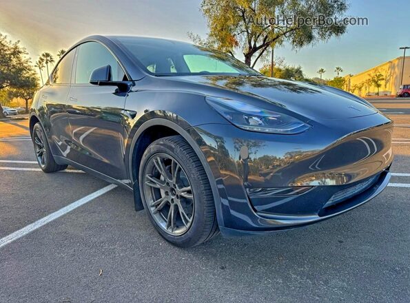 7SAYGDED1SF265244 2025 TESLA MODEL Серый Задняя левая четверть