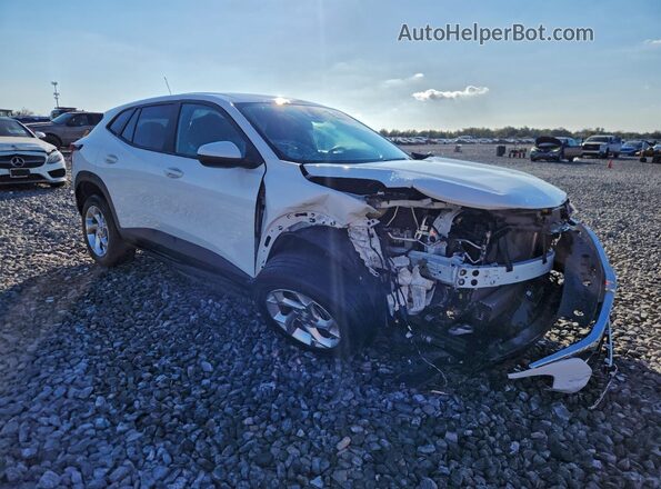 KL77LFE20RC002391 2024 CHEVROLET TRAX White Vista frontal