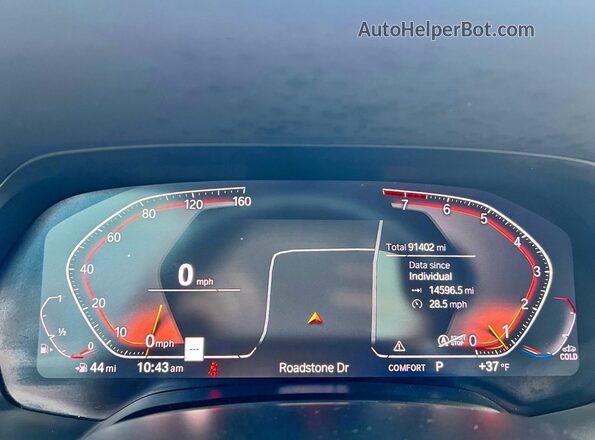 5UXCW2C51KL081198 2019 BMW X7 Серый Вид задней части салона