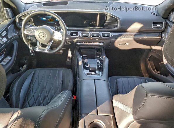 4JGFF8KE3MA402977 2021 MERCEDES-BENZ GLS White Вид щитка приладів